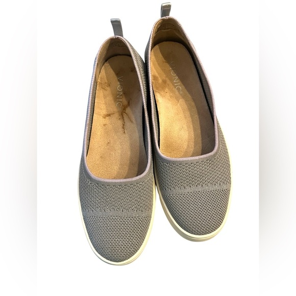 Vionic Uptown Knit Skimmer Flat Women's Slip-On Shoe Sz 9 - Picture 2 of 9